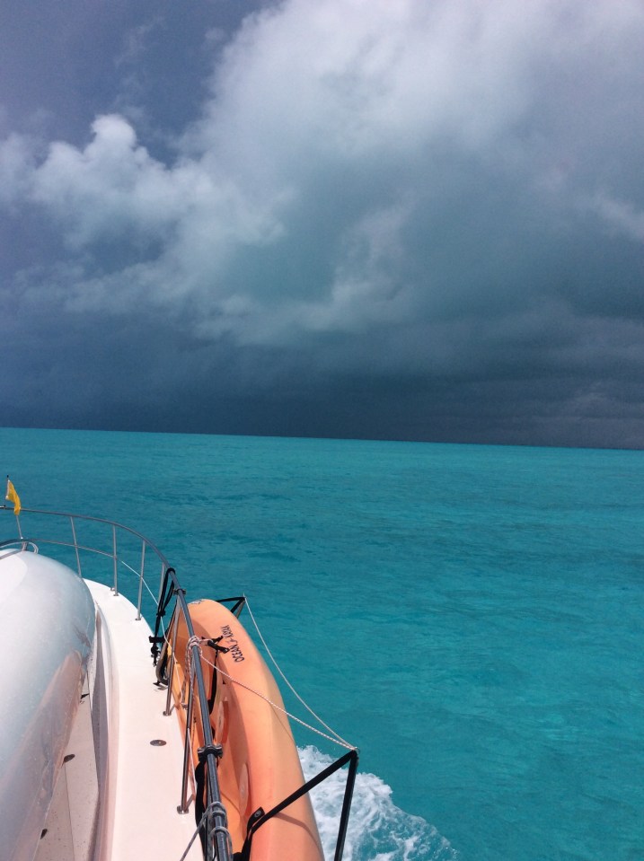 Approaching Providenciales Turks & Caicos