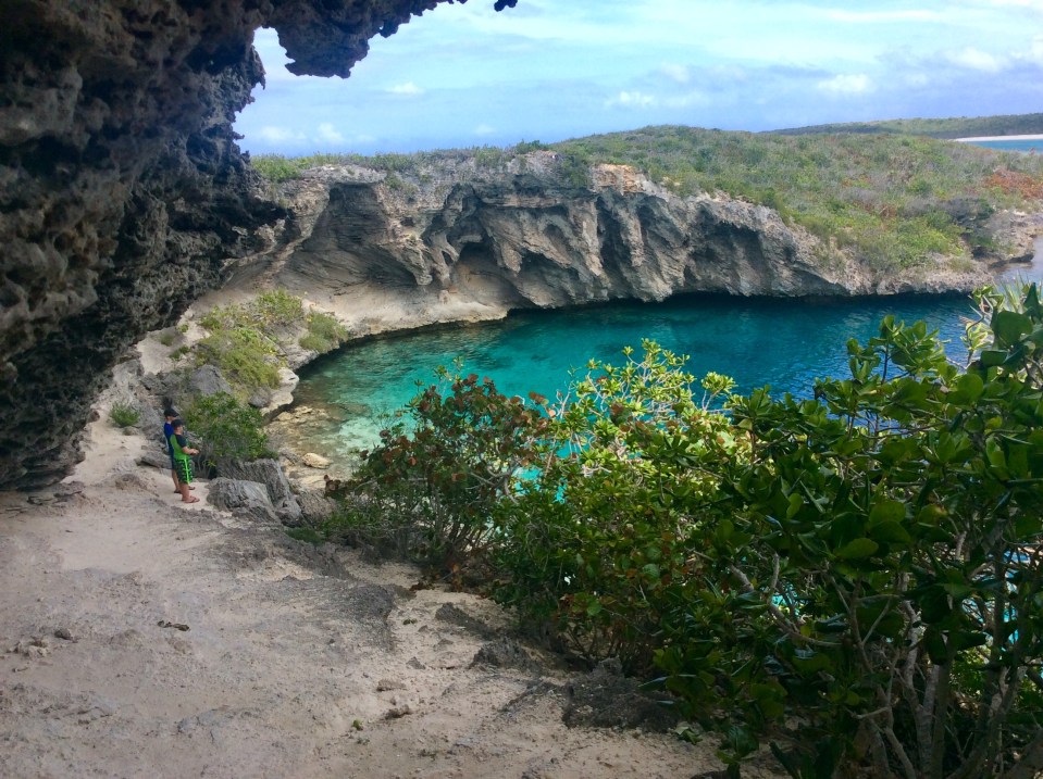 Dean's Blue Hole, Long Island, Bahamas