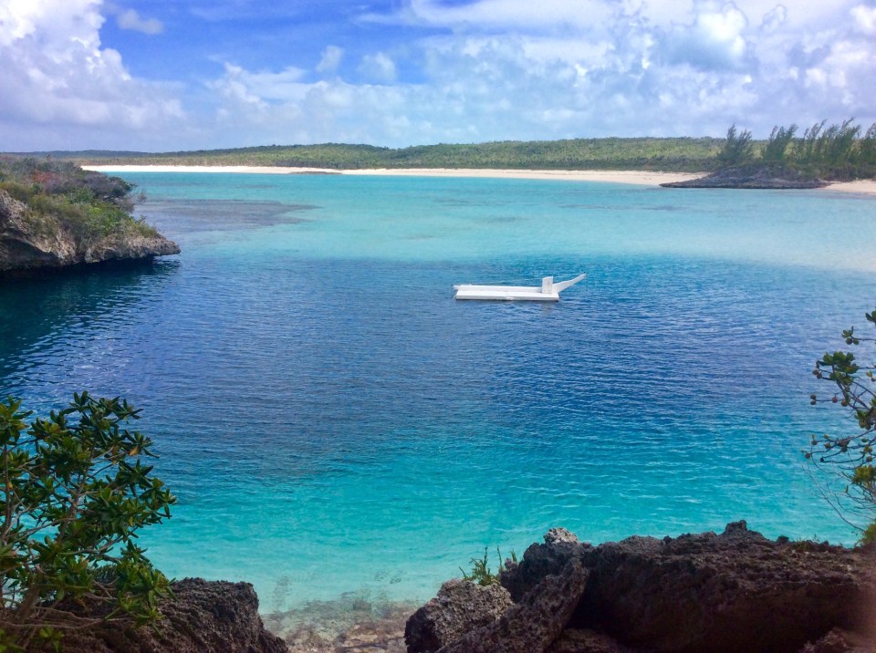 Dean's Blue Hole, Long Island, Bahamas