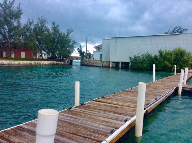 Georgetown dinghy dock, Great Exuma, Bahamas