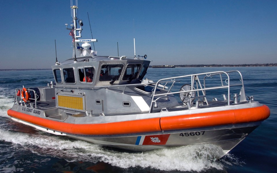 45 foot USCG patrol boat