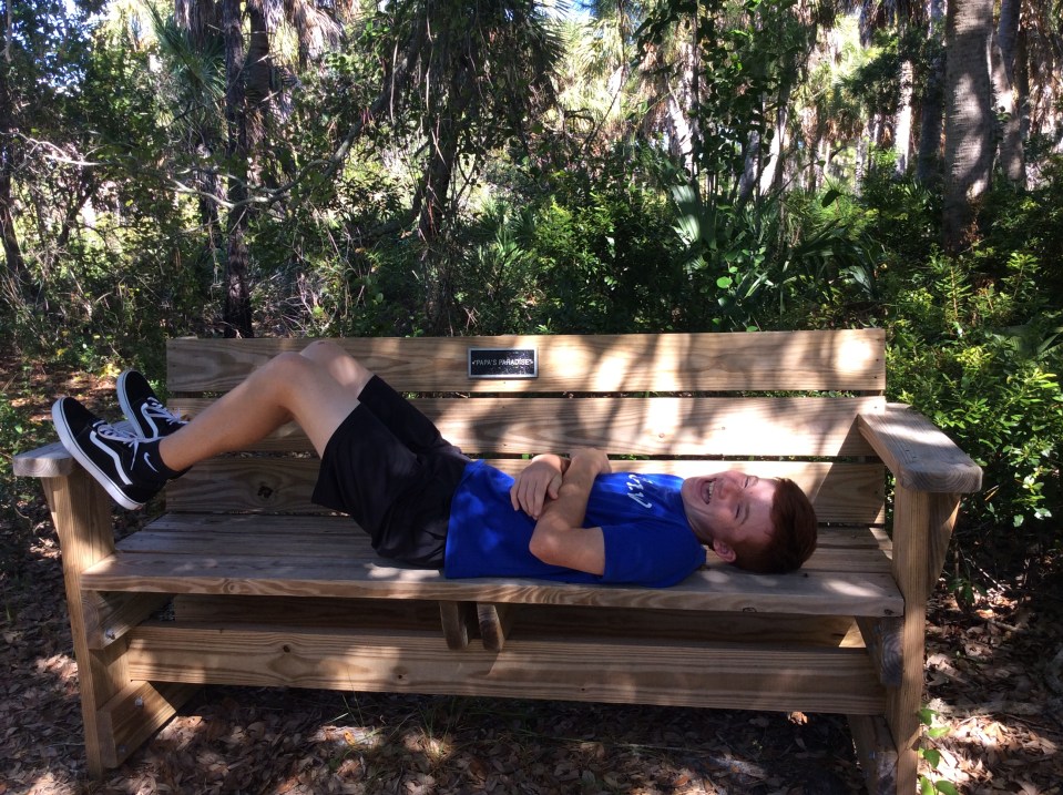 Ryan, Caladesi Island State Park Trail, FL (Oct. 2019)