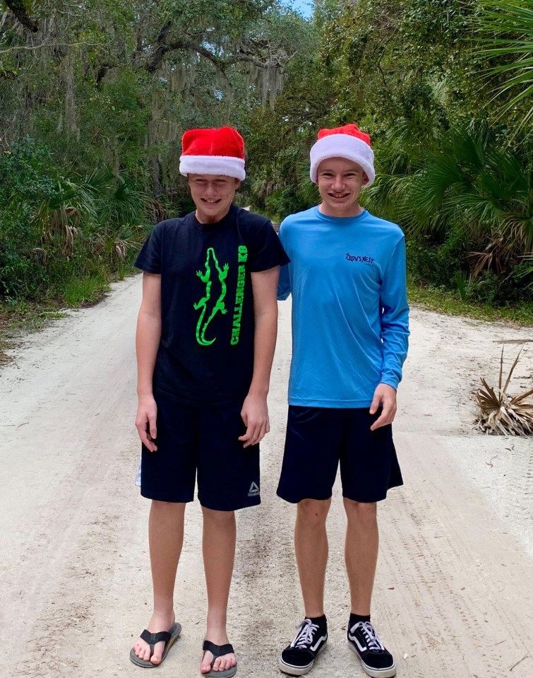 Ronan & Ryan at Cay Costa Cay, FL