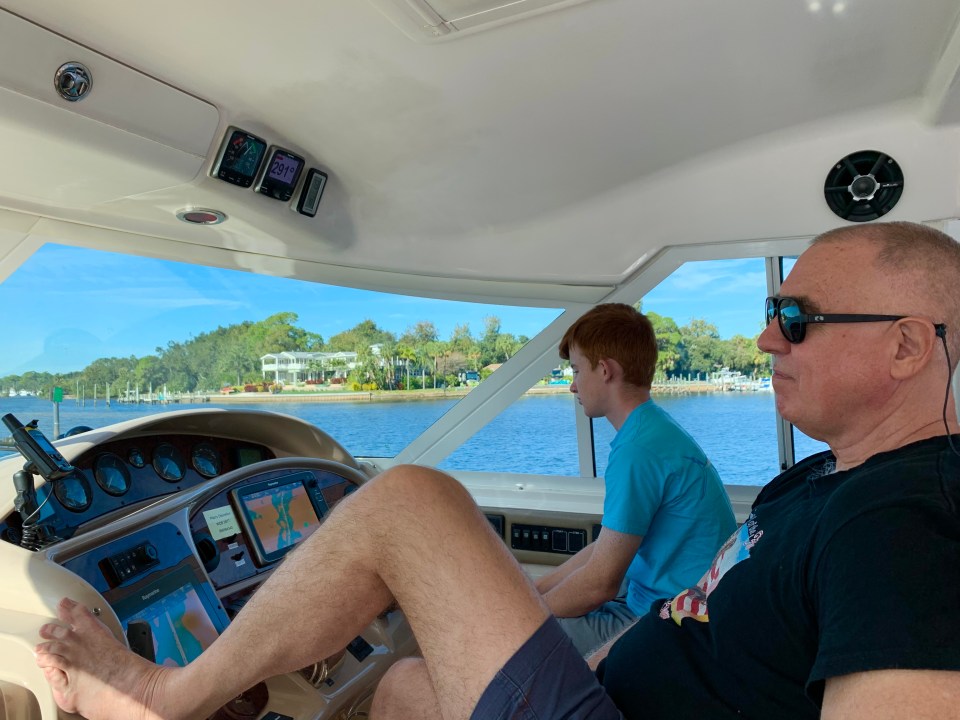 Randy & Ryan at the Helm