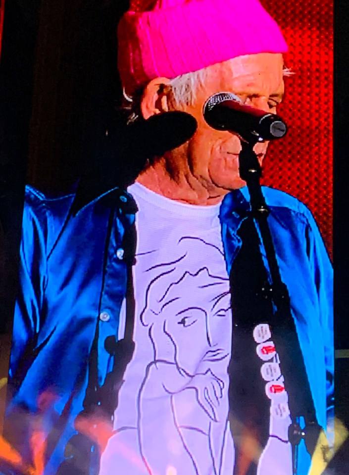 Keith Richards 2021 No Filter Tour
