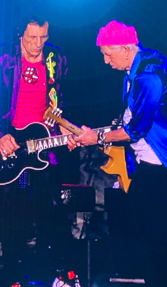 Ronnie Wood and Keith Richards (2021)