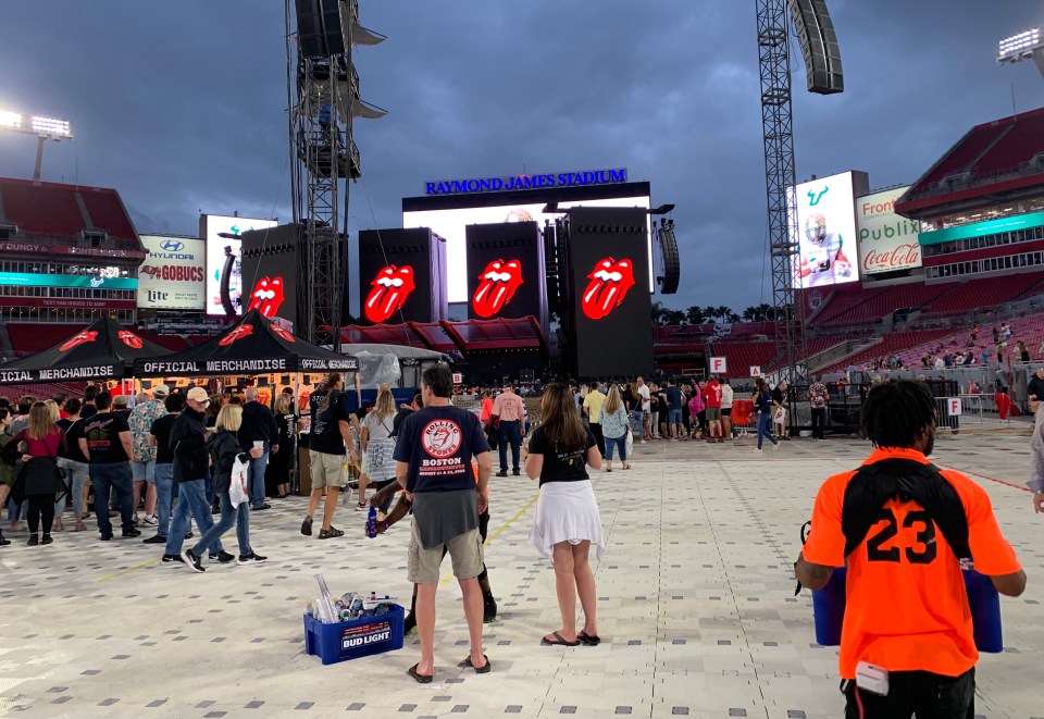 Raymond James Stadium Floor Seating